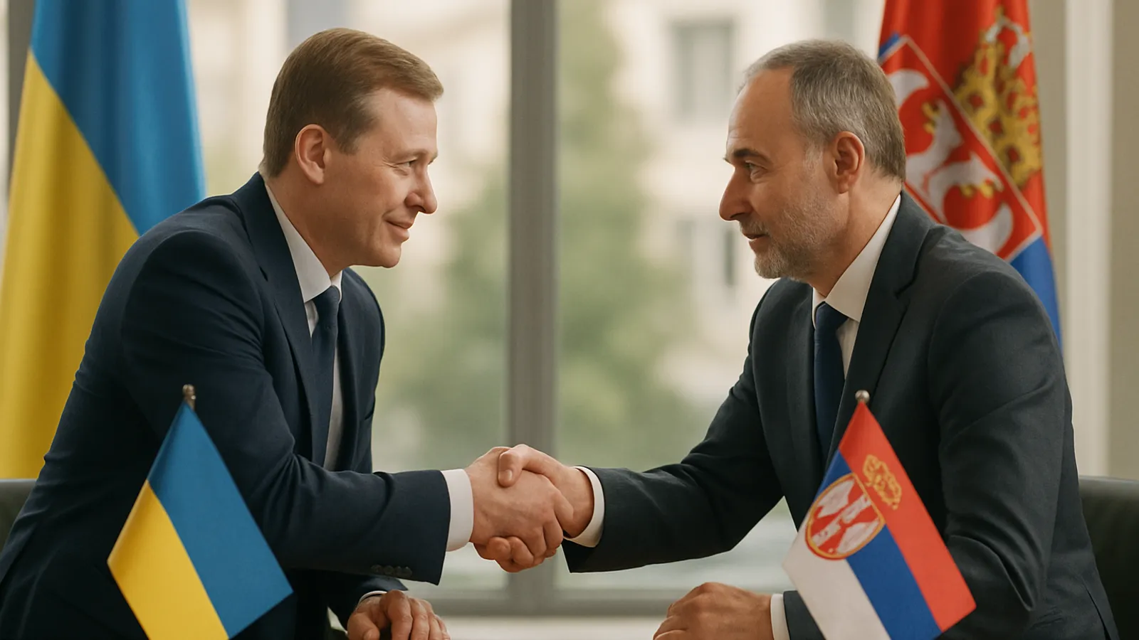 Ukraine und Serbien wollen bis Jahresende ein Freihandelsabkommen abschließen.