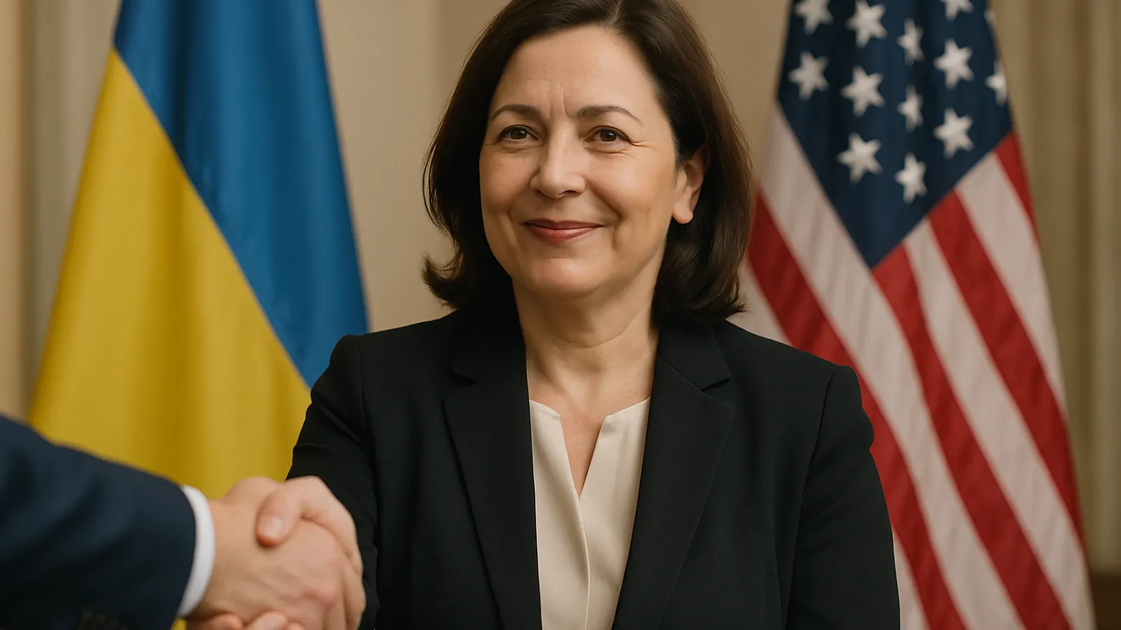 Die ukrainische Botschafterin berichtet von einer verbesserten Beziehung zwischen der Ukraine und den USA.