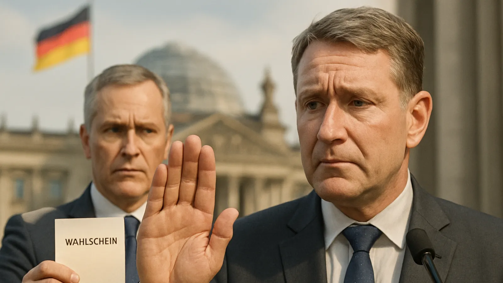 Spahn bringt einen Wahlrechtsentzug für Björn Höcke ins Spiel – die NZZ nennt das einen „Akt der Verzweiflung“.