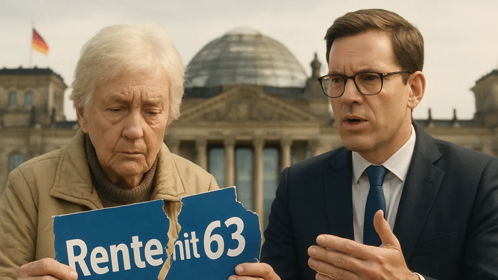 Die Unionsfraktion hält trotz Kritik an der Abschaffung der Rente mit 63 fest.