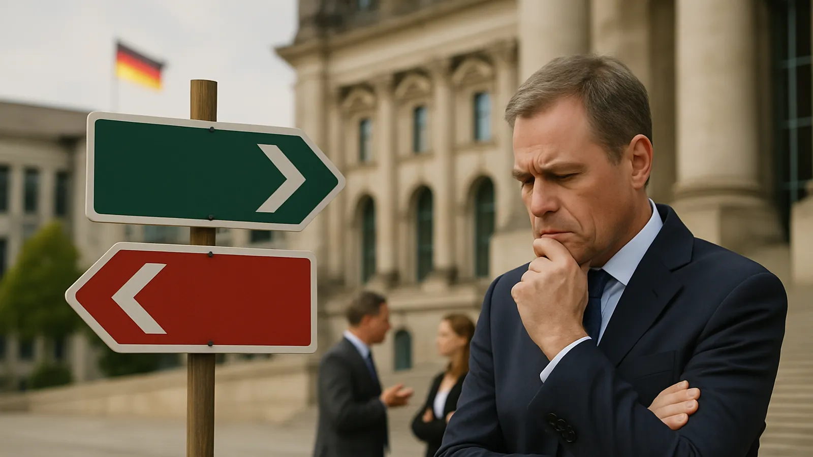 Die Unionsfraktion steht vor der Entscheidung, ob sie einen neuen Schub erhält oder einen Fehler begeht.