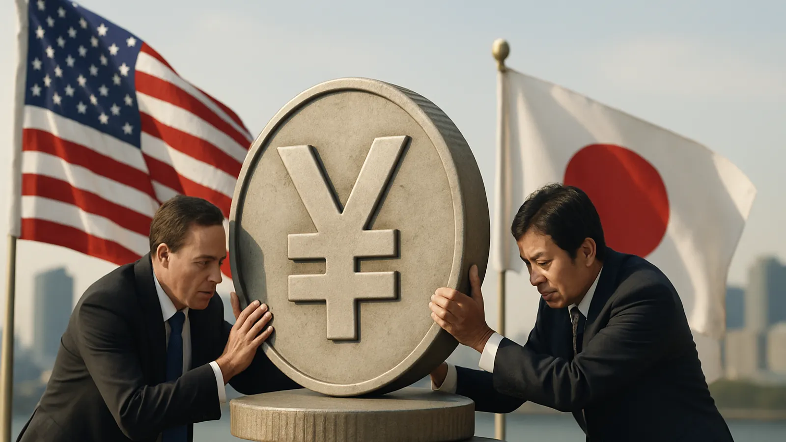 Die USA stützen gemeinsam mit Japan den schwächelnden Yen.