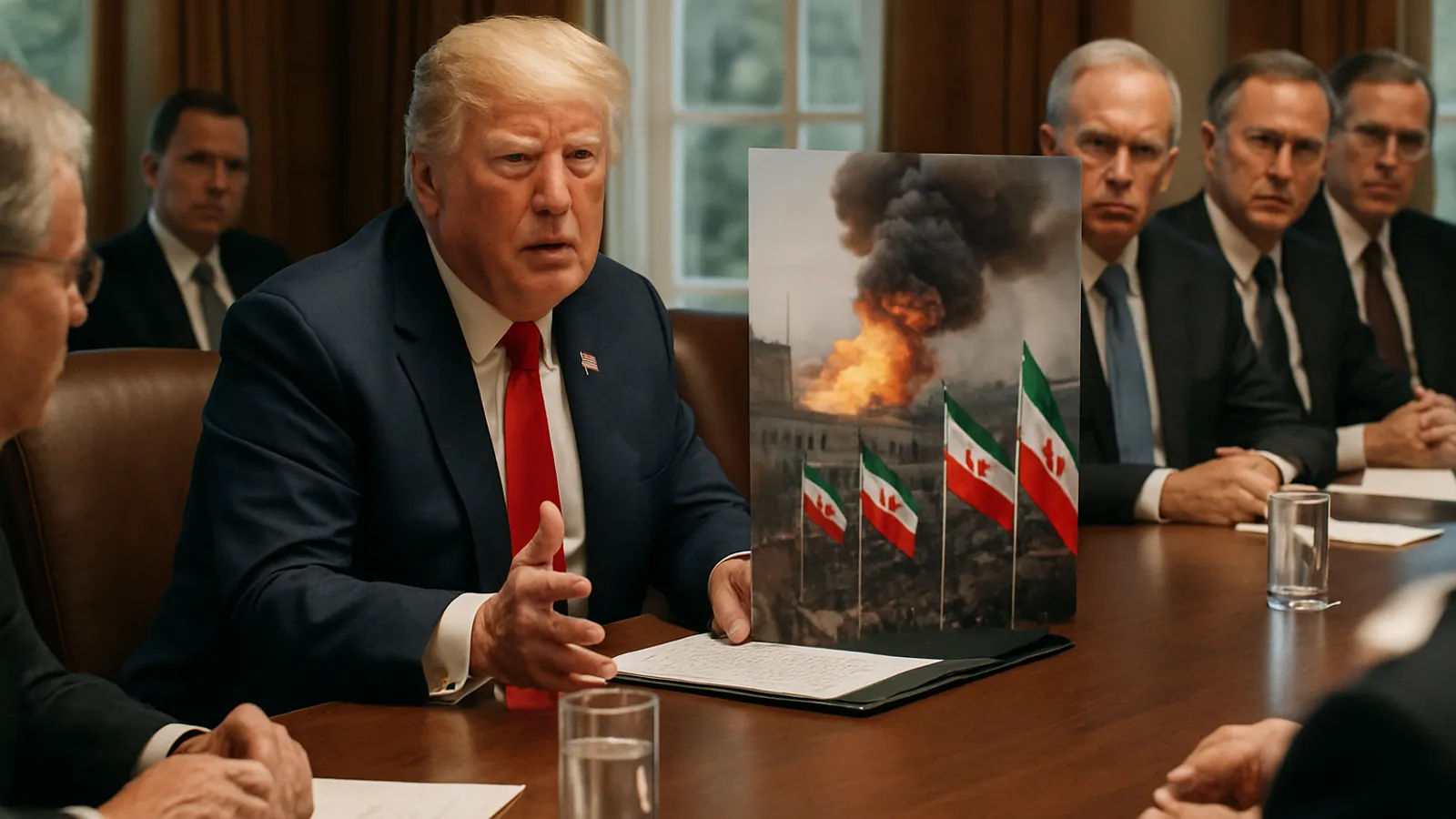 Trump berät sein Kabinett in Camp David über den Iran-Krieg.