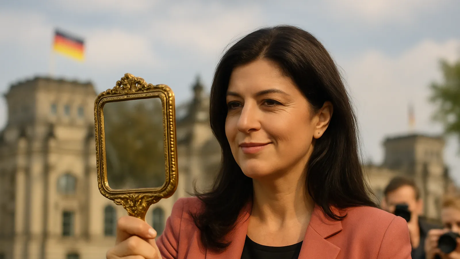 Doro Bär wird als 'schönste Politikerin Deutschlands' bezeichnet.