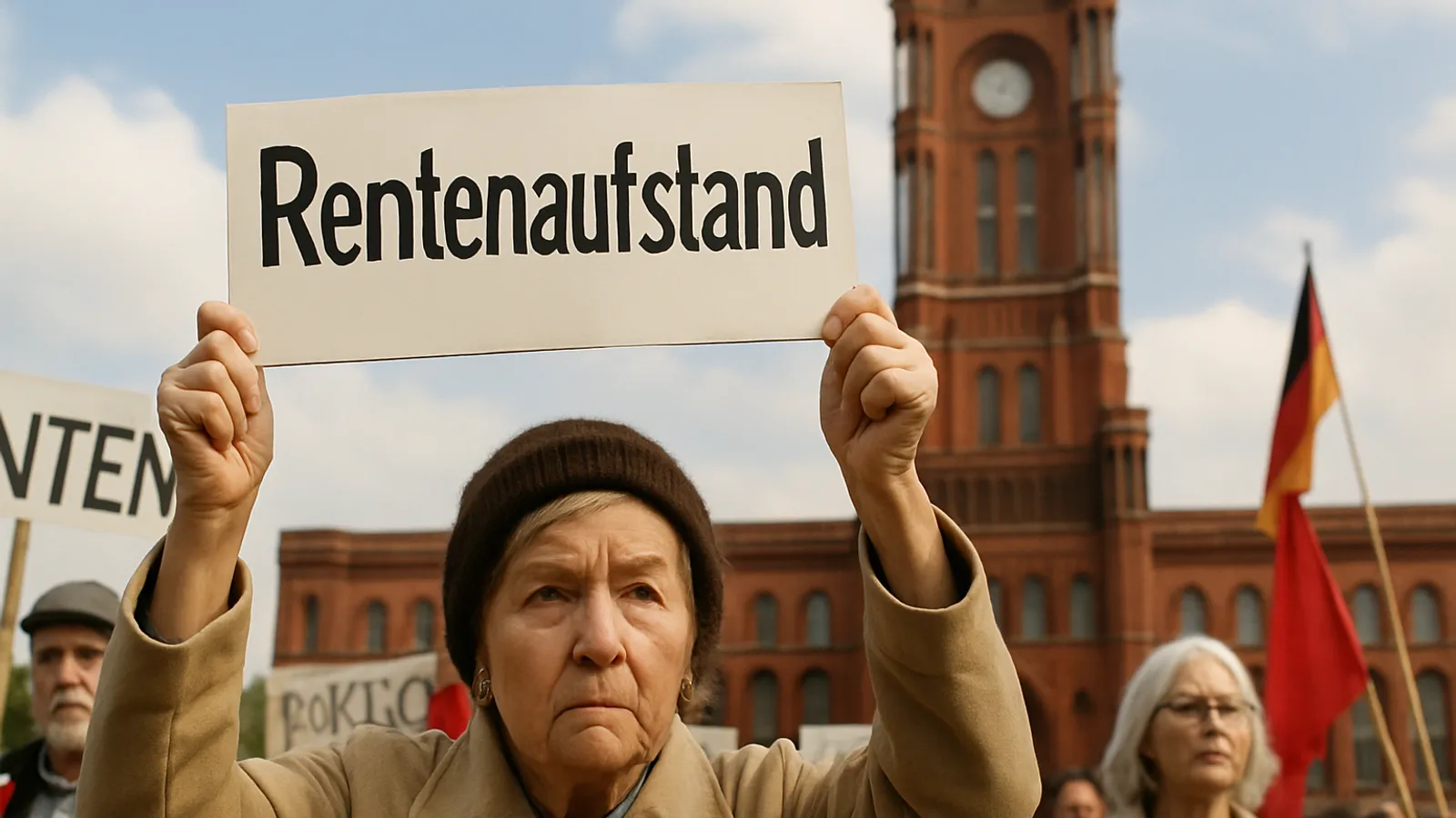 Three eastern German state premiers mount a “pension revolt” over planned reforms.