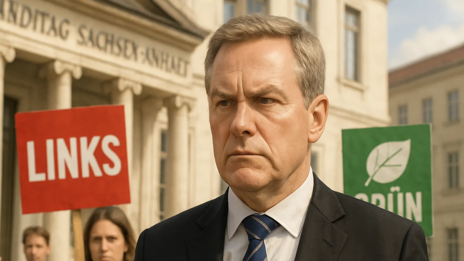 Ein CDU-Mann wolle Sachsen-Anhalt vor einem linksgrünen Kurs schützen.