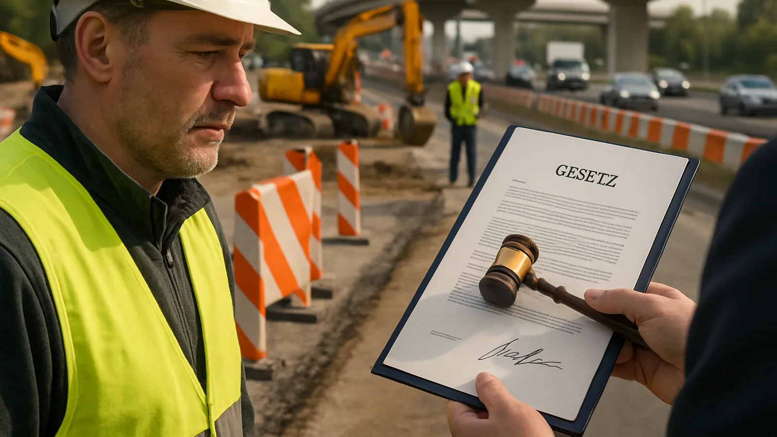Ein Gesetz zur Beschleunigung von Verkehrsprojekten wurde beschlossen.