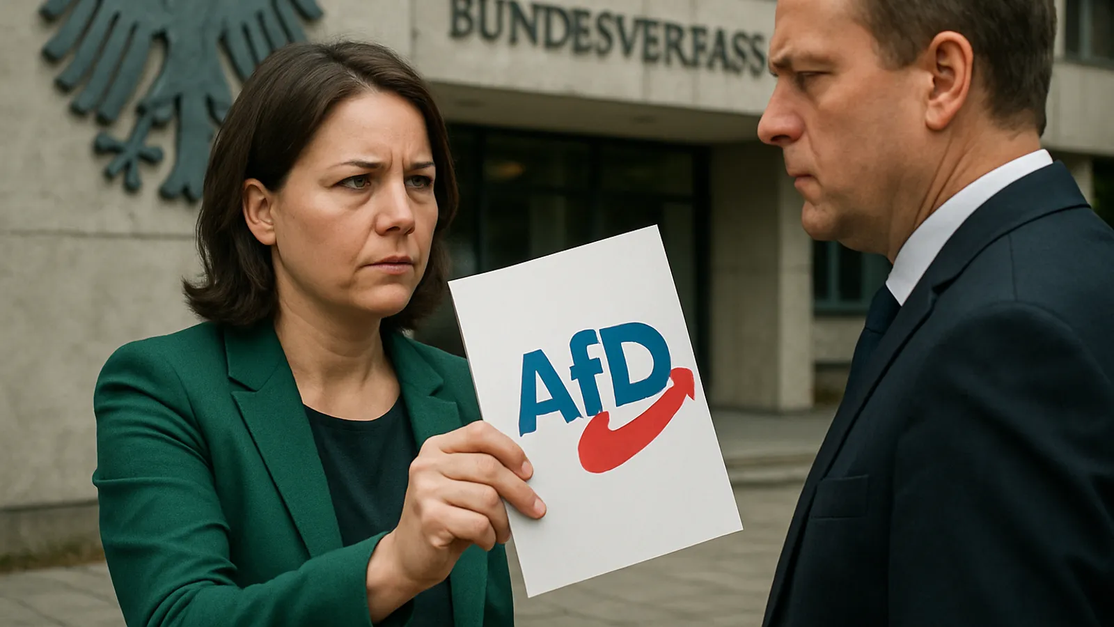 Ein Gutachten besagt, dass die AfD verfassungswidrig ist; die Grünen fordern ein neues Verbotsverfahren.