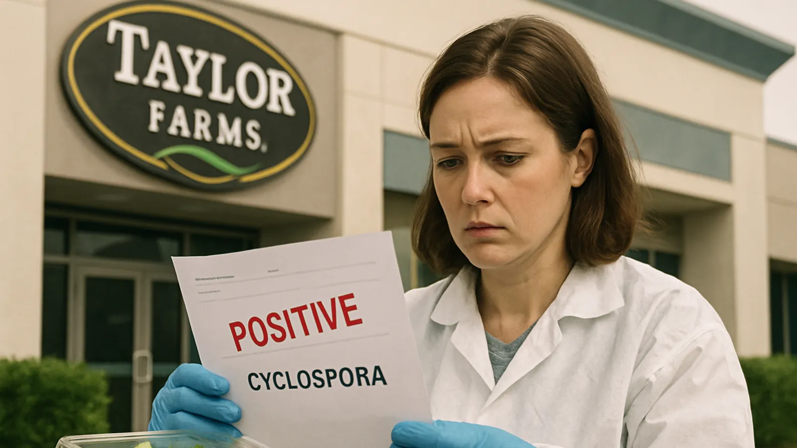 FDA: Cyclospora-Test einer Salatprobe von Taylor Farms war falsch positiv.