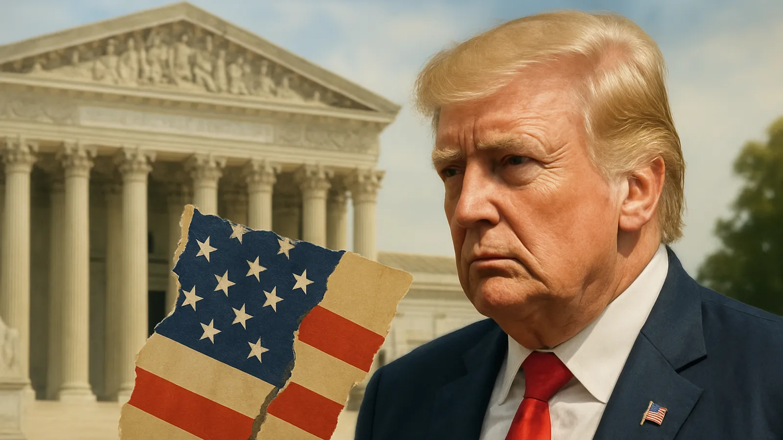 Ein Urteil des Supreme Court wird als gegen Trumps Amerika gerichtet wahrgenommen.