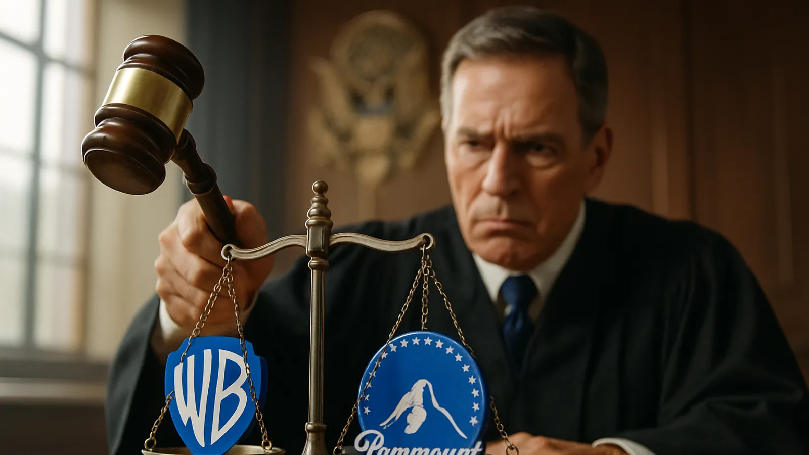 Ein US-Gericht hat die Übernahme von Warner Bros. durch Paramount vorübergehend gestoppt.