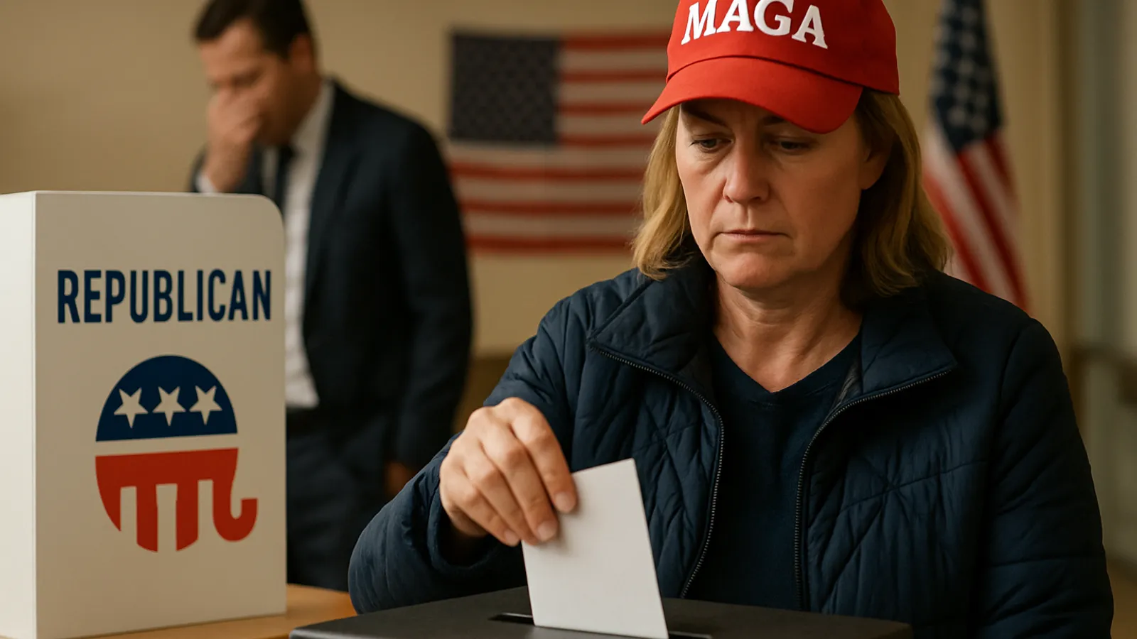 Umfrage: Mehrheit der MAGA-Anhänger würde republikanischen Kandidaten trotz Skandal wählen.