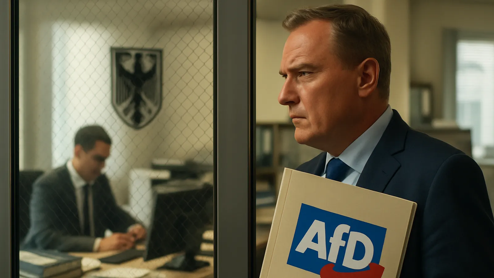 Eine mögliche AfD-Landesregierung könnte den Verfassungsschutz und den Informationsaustausch beeinflussen.