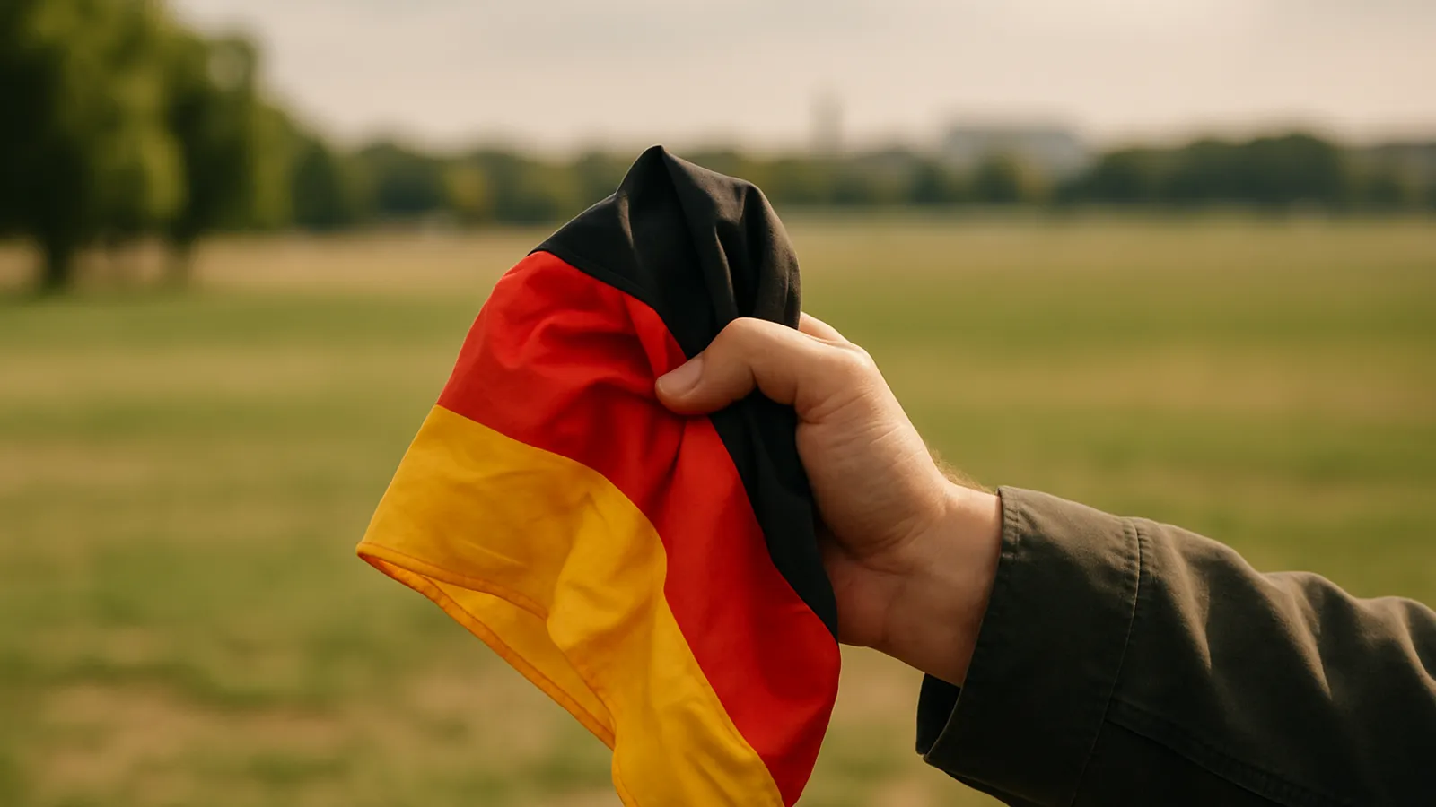 Eine Person hält das nationale Gemeinwesen nicht für verteidigungswert.