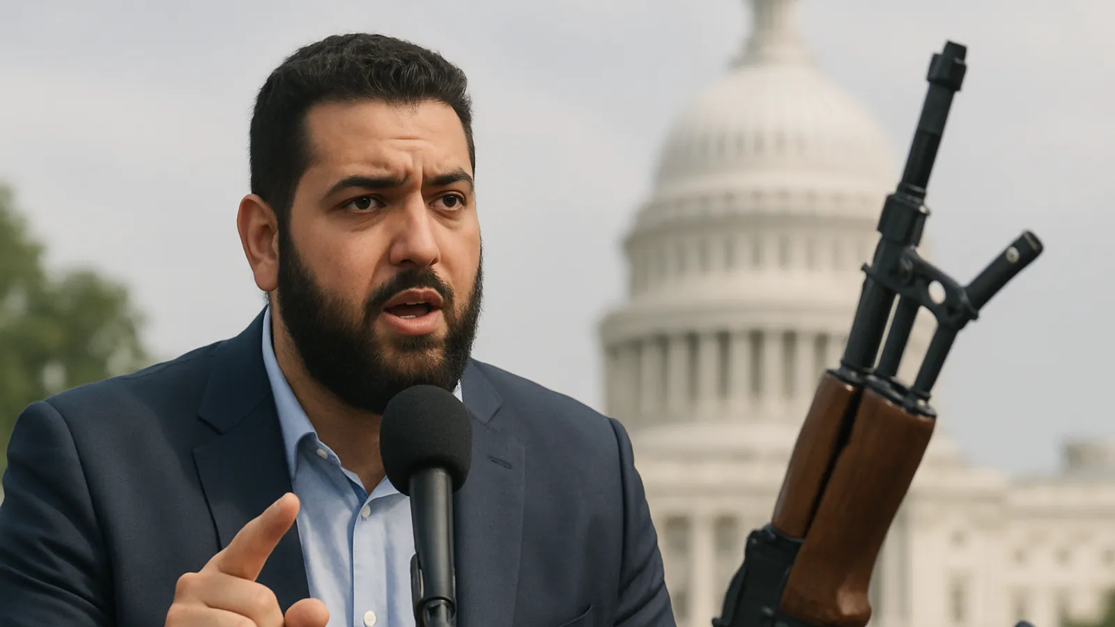 El-Sayed argued against the Second Amendment in unearthed social media videos.