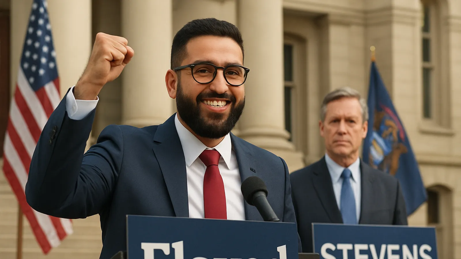 El Sayed hat seinen Vorsprung gegenüber dem von der Etablierung unterstützten Stevens im Rennen um den Senat in Michigan ausgebaut.