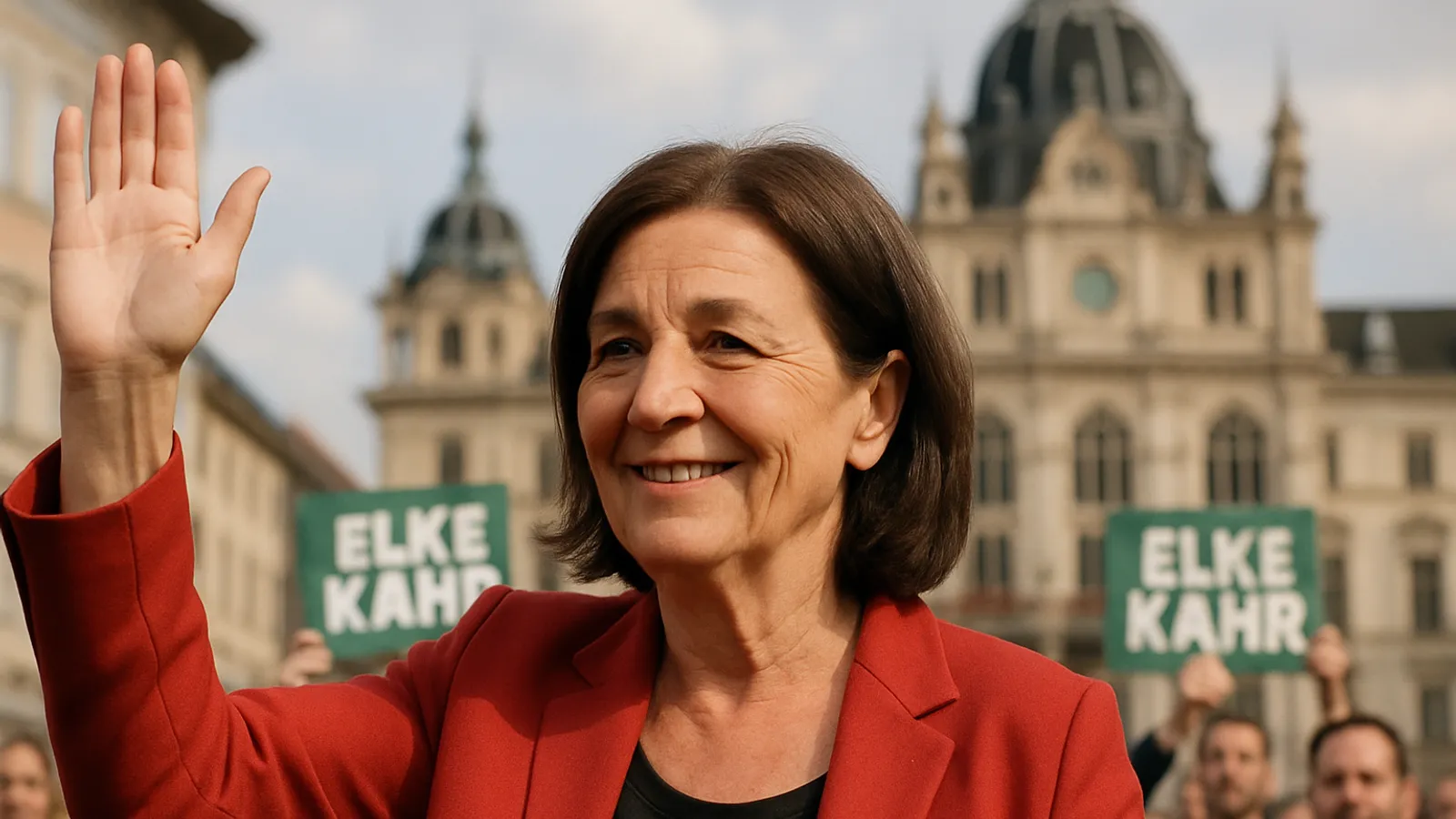 Elke Kahr wurde als Bürgermeisterin von Graz wiedergewählt und konnte ihre Mehrheit ausbauen.