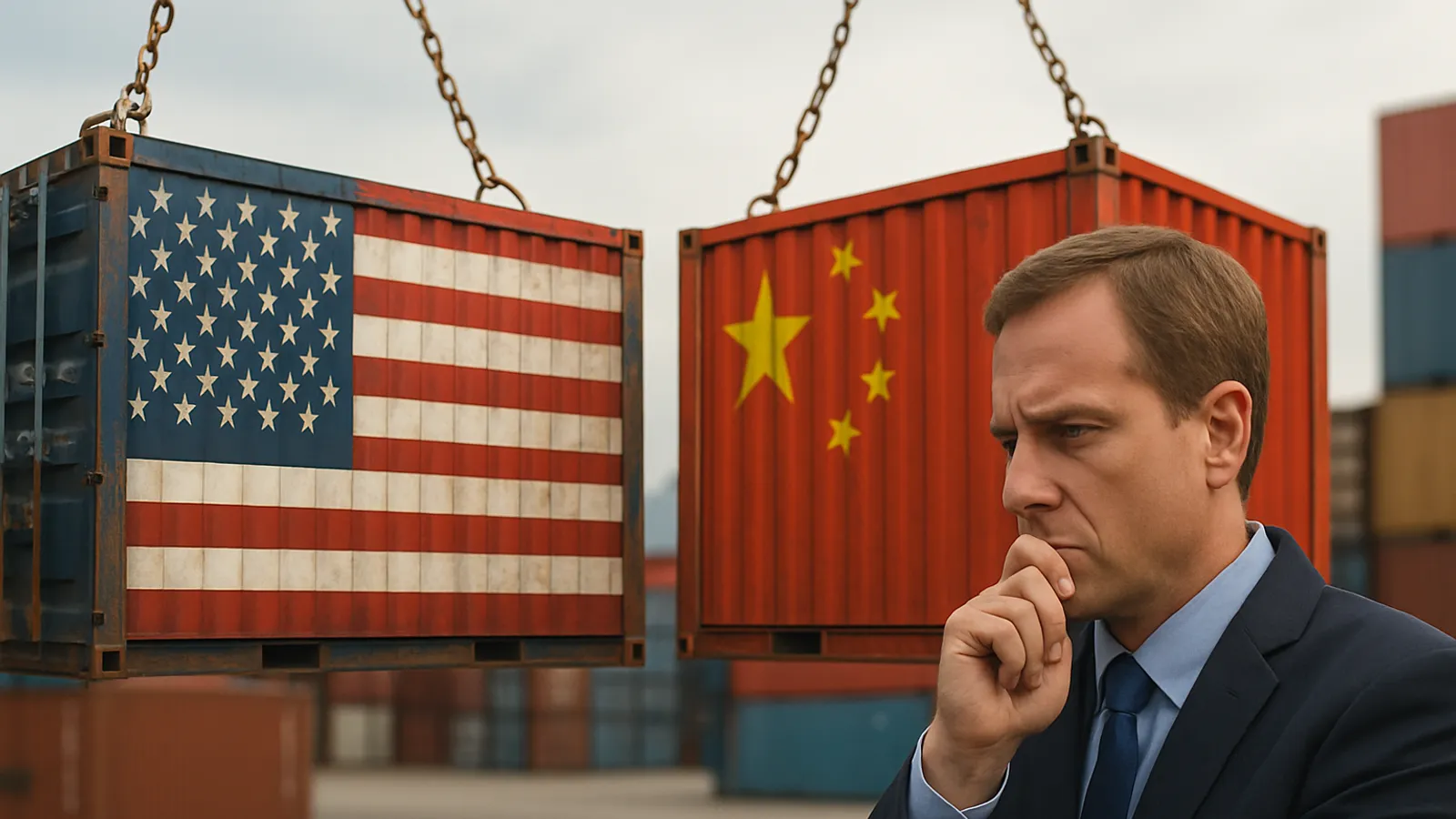 Es gibt einen Handelskrieg mit China?