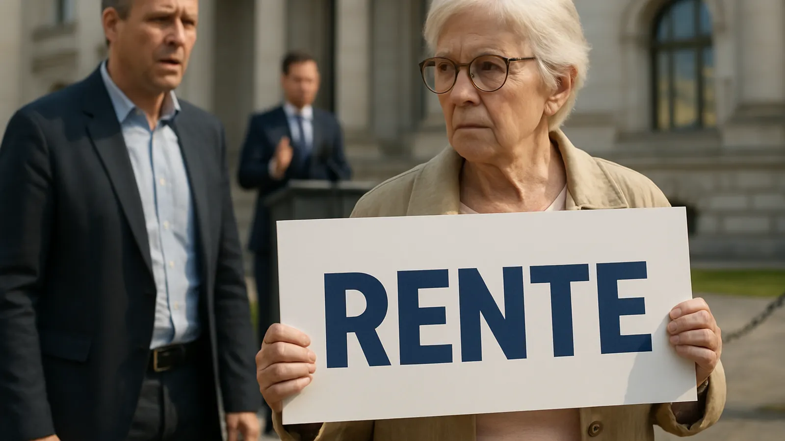 Es gibt Vorschläge zur Großreform der Rente.