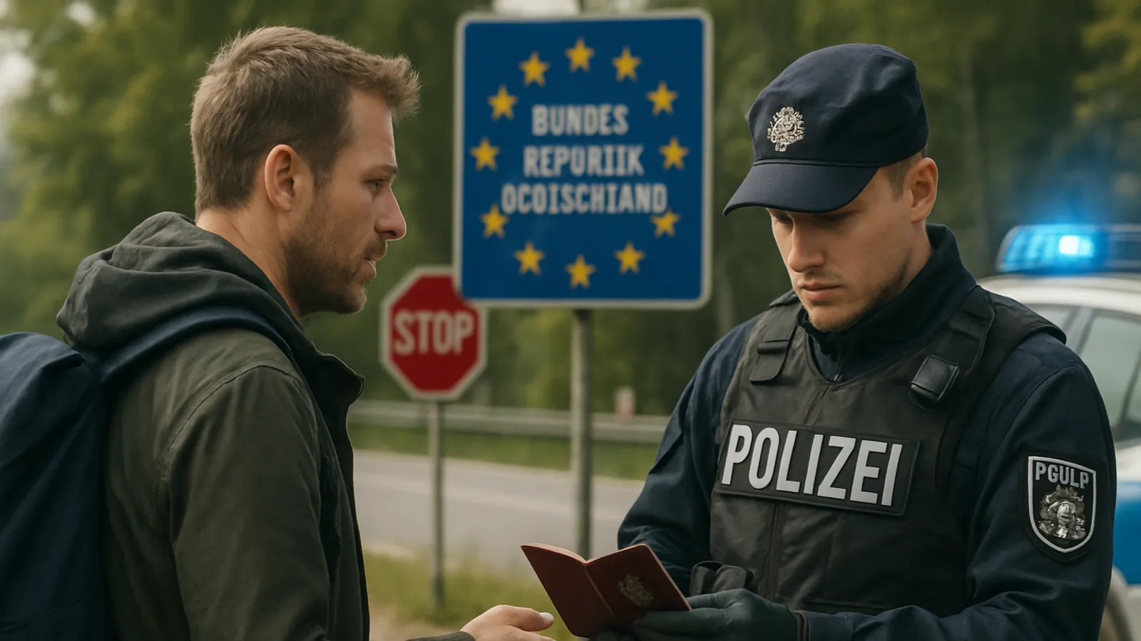 Es gibt weiterhin Grenzkontrollen zwischen Deutschland und Österreich.