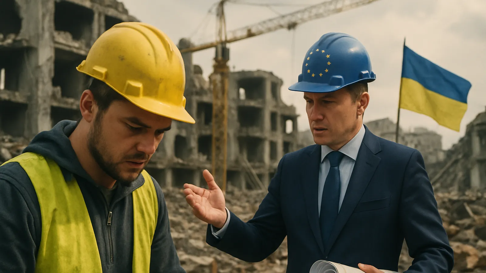 EU-Partner bereiten den Wiederaufbau der Ukraine vor.