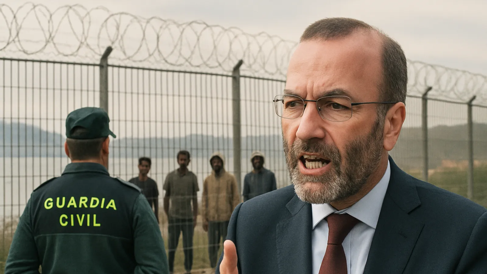 EVP-Chef Weber fordert, dass Spanien seinen Kurs in der Ceuta-Krise ändern muss.