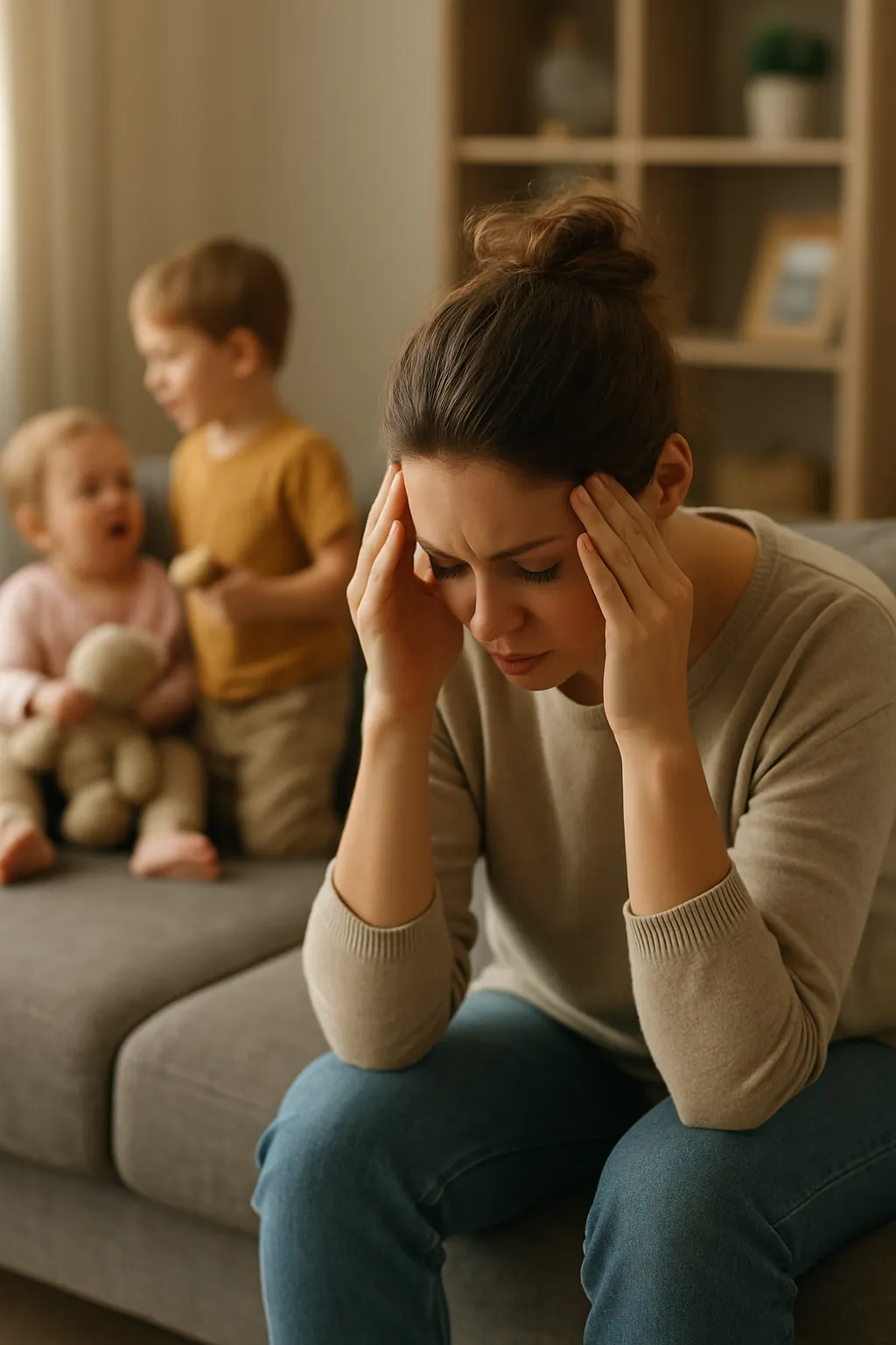 Familien leiden unter starkem Mental Load und fühlen sich am Limit.
