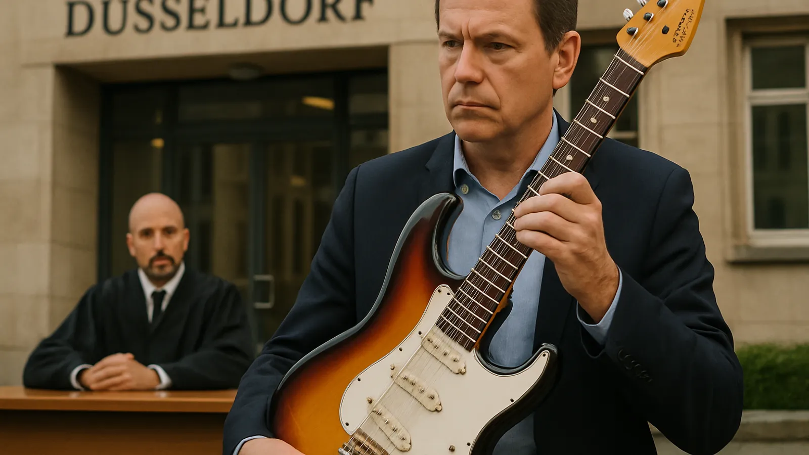Fender hat Klage gegen Thomann wegen Urheberrechtsverletzung beim Landgericht Düsseldorf eingereicht.