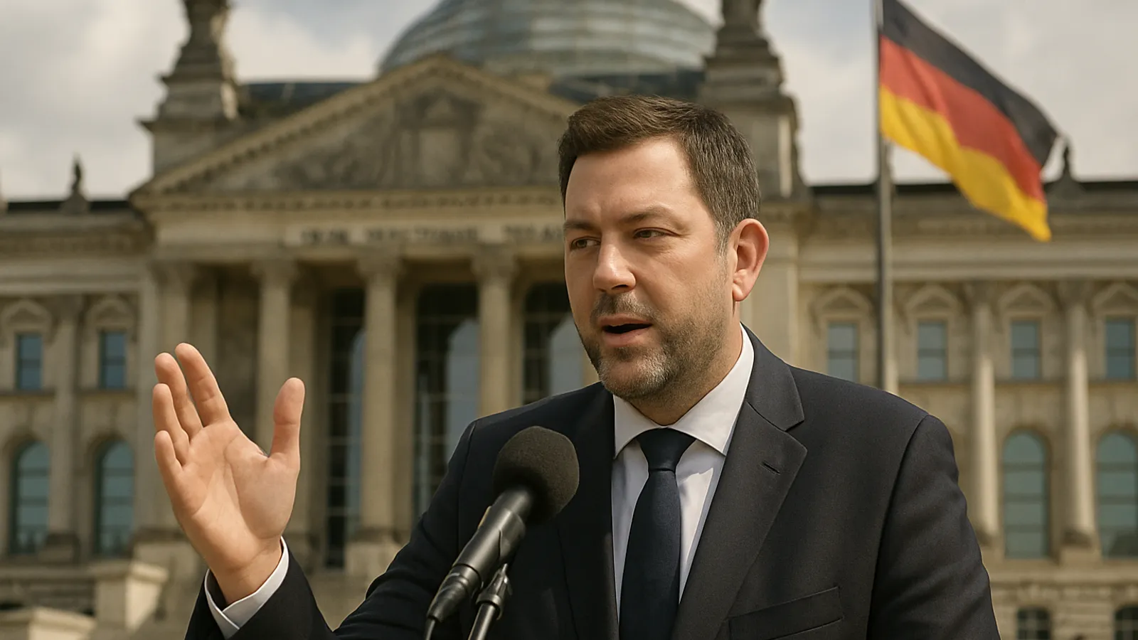 Finanzminister in den tagesthemen: Klingbeil sieht Regierung im Aufbruch