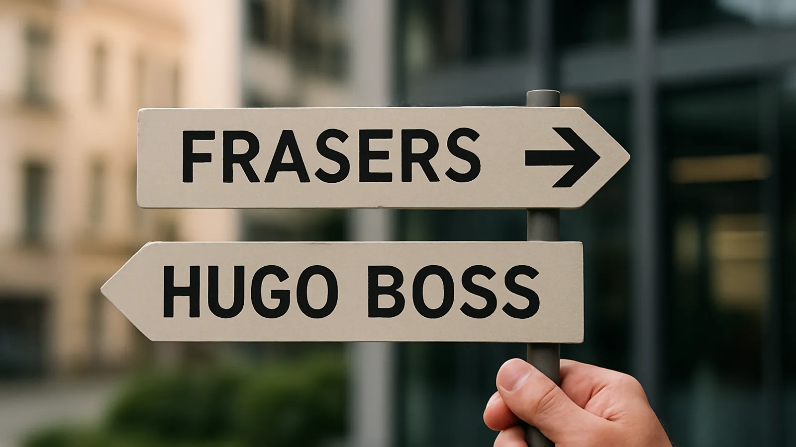 Frasers plant die Übernahme des Modeherstellers Hugo Boss.