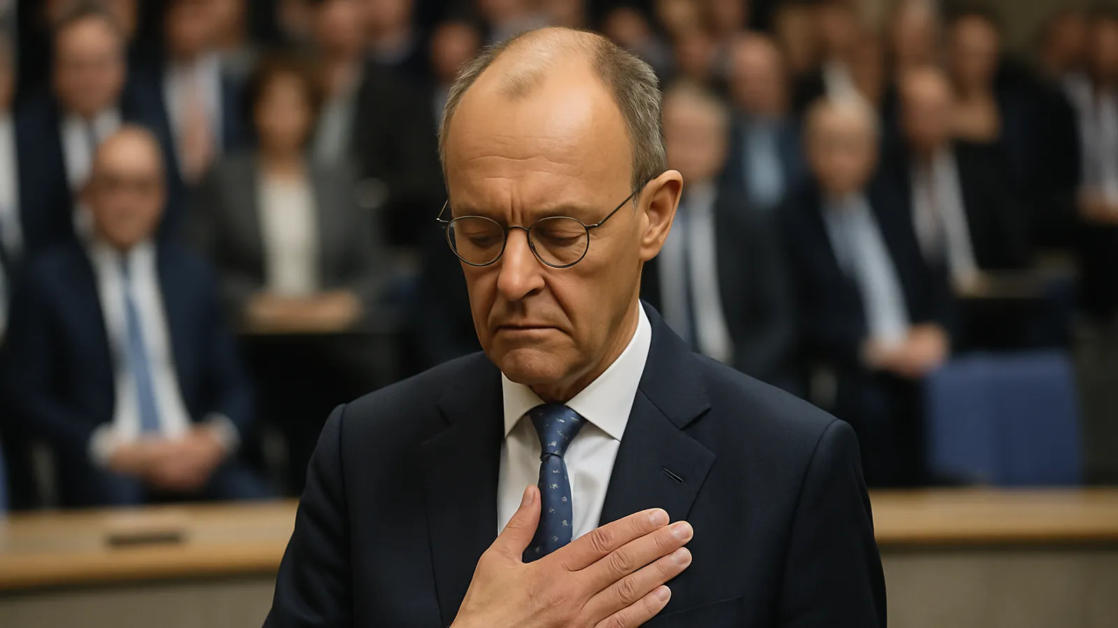 Friedrich Merz hat in seiner Regierungserklärung ein Treuebekenntnis abgelegt.