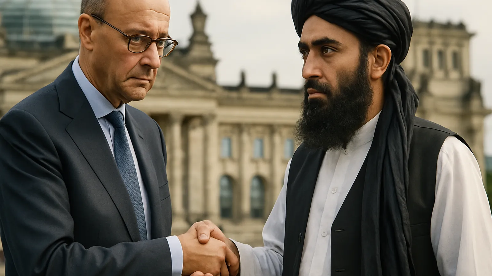 Friedrich Merz verteidigt Gespräche mit den Taliban über Abschiebungen.