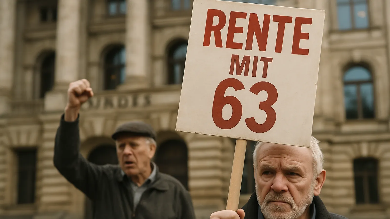 Mehrere Politiker kämpfen für den Erhalt der „Rente mit 63“.