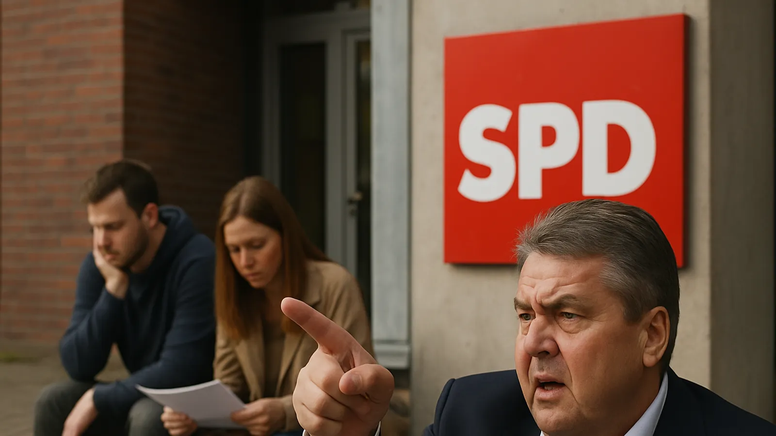 Sigmar Gabriel takes aim at his own party: SPD lost voters over what he calls a “welfare-assistance state.”