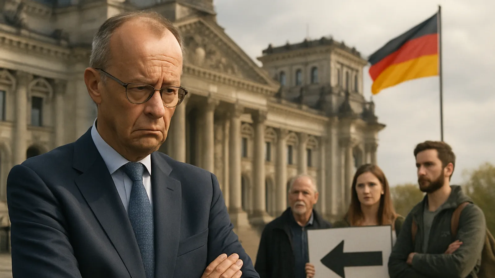 Only one in ten Germans thinks a Merz turnaround is possible
