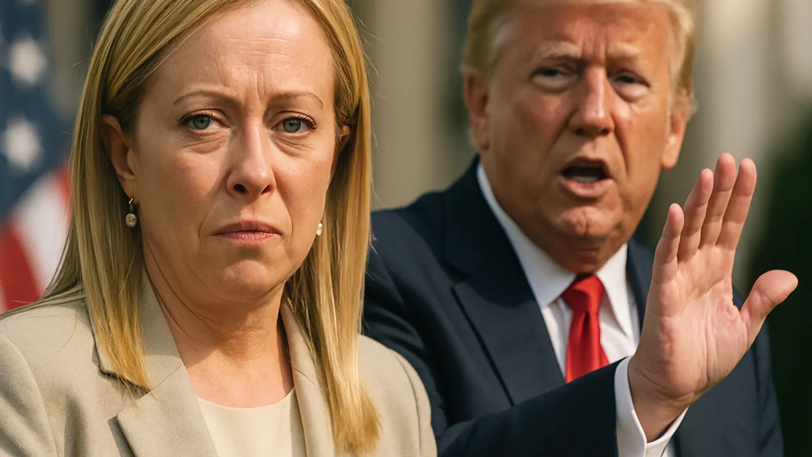 Giorgia Meloni hat auf neue Kritik von Donald Trump reagiert.