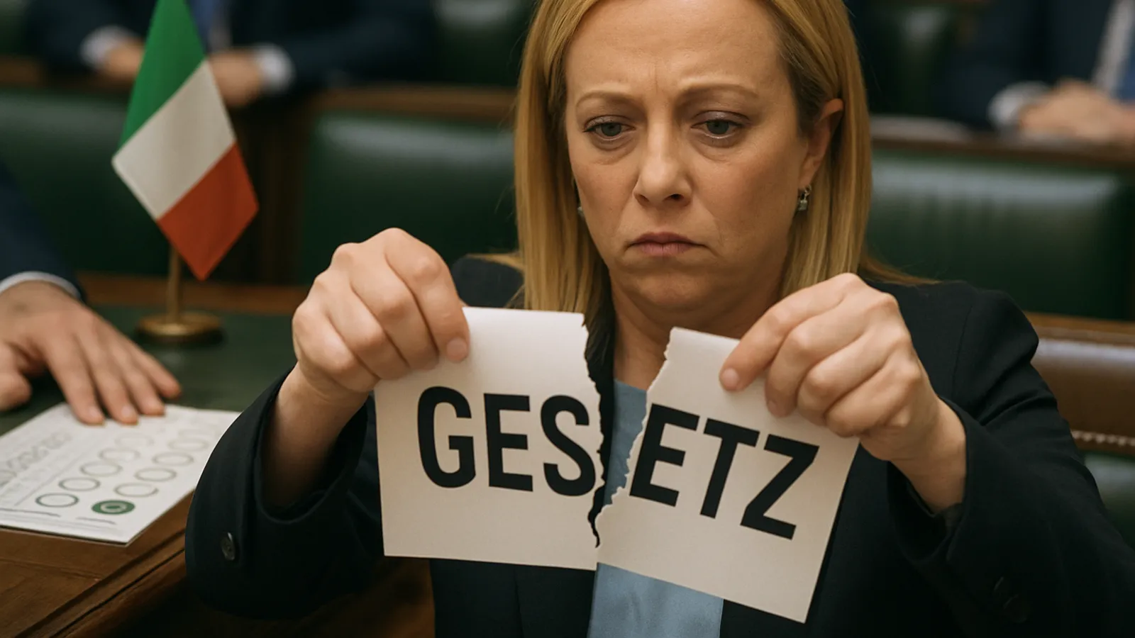 Giorgia Meloni will das Wahlgesetz ändern.