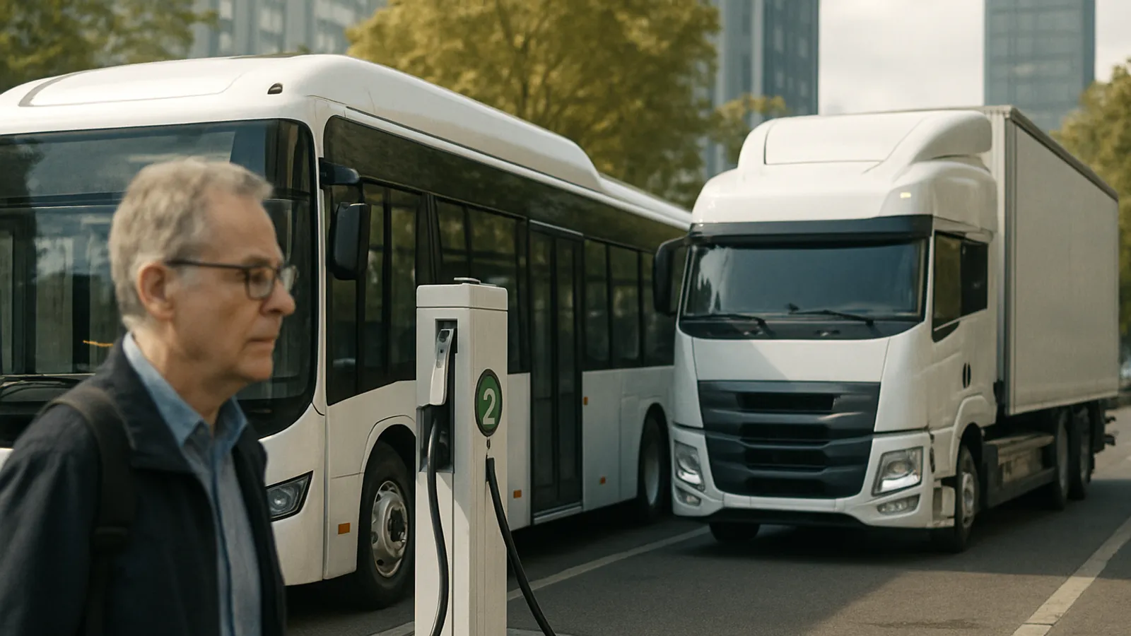 Electric mobility: Global sales of e-trucks and e-buses nearly doubled