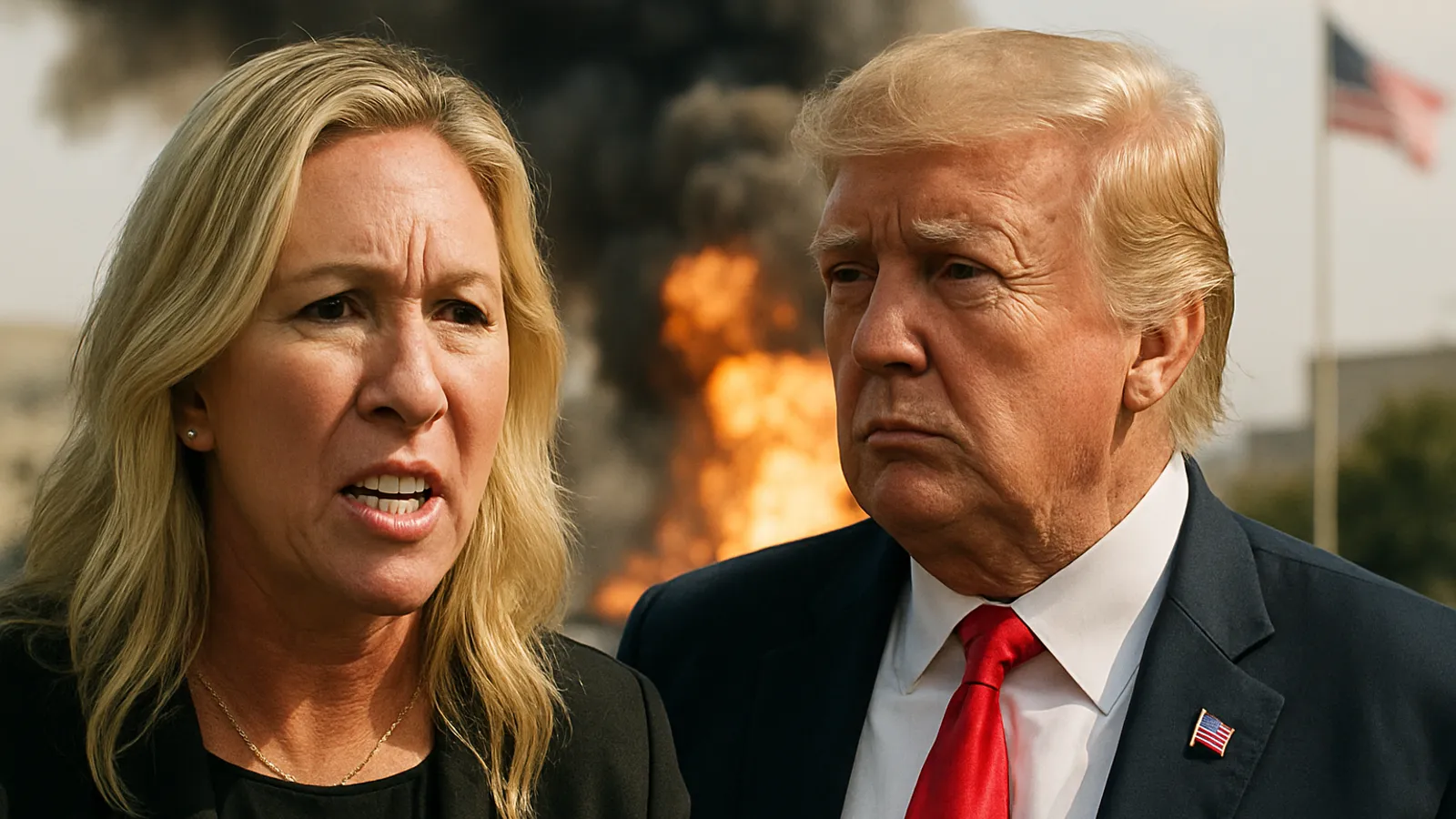 Greene kritisiert Trump wegen Iran-Krieg und nennt ihn einen 'Narren'.