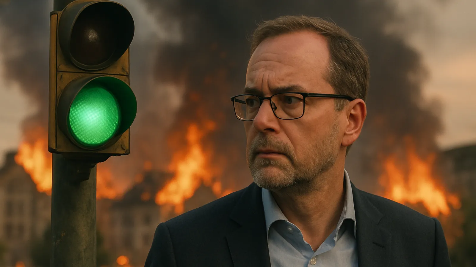 Banaszak looks for a green wave in a doomsday scenario.