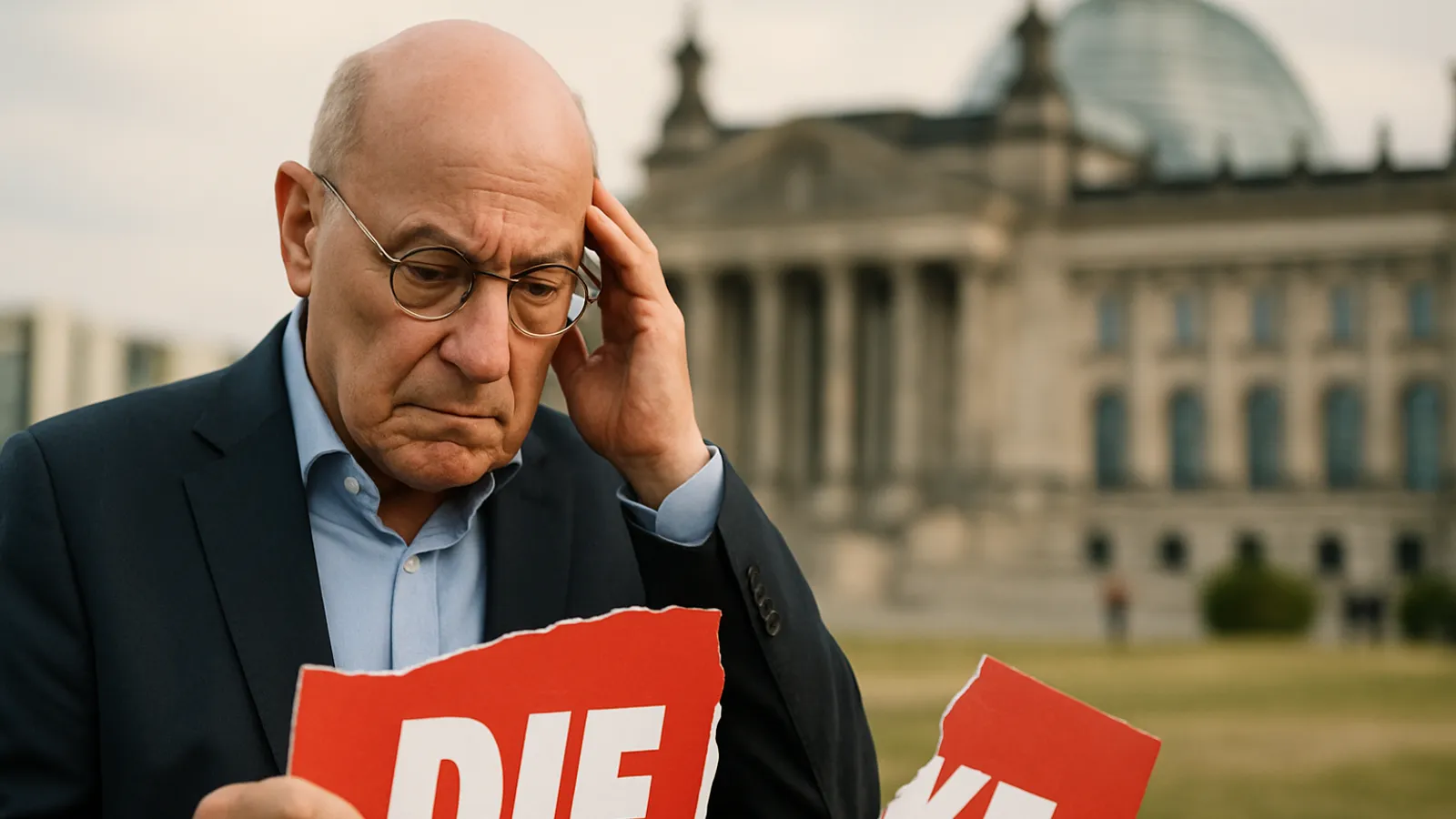 Gregor Gysi sieht in der Entwicklung seiner Partei das mögliche Ende.
