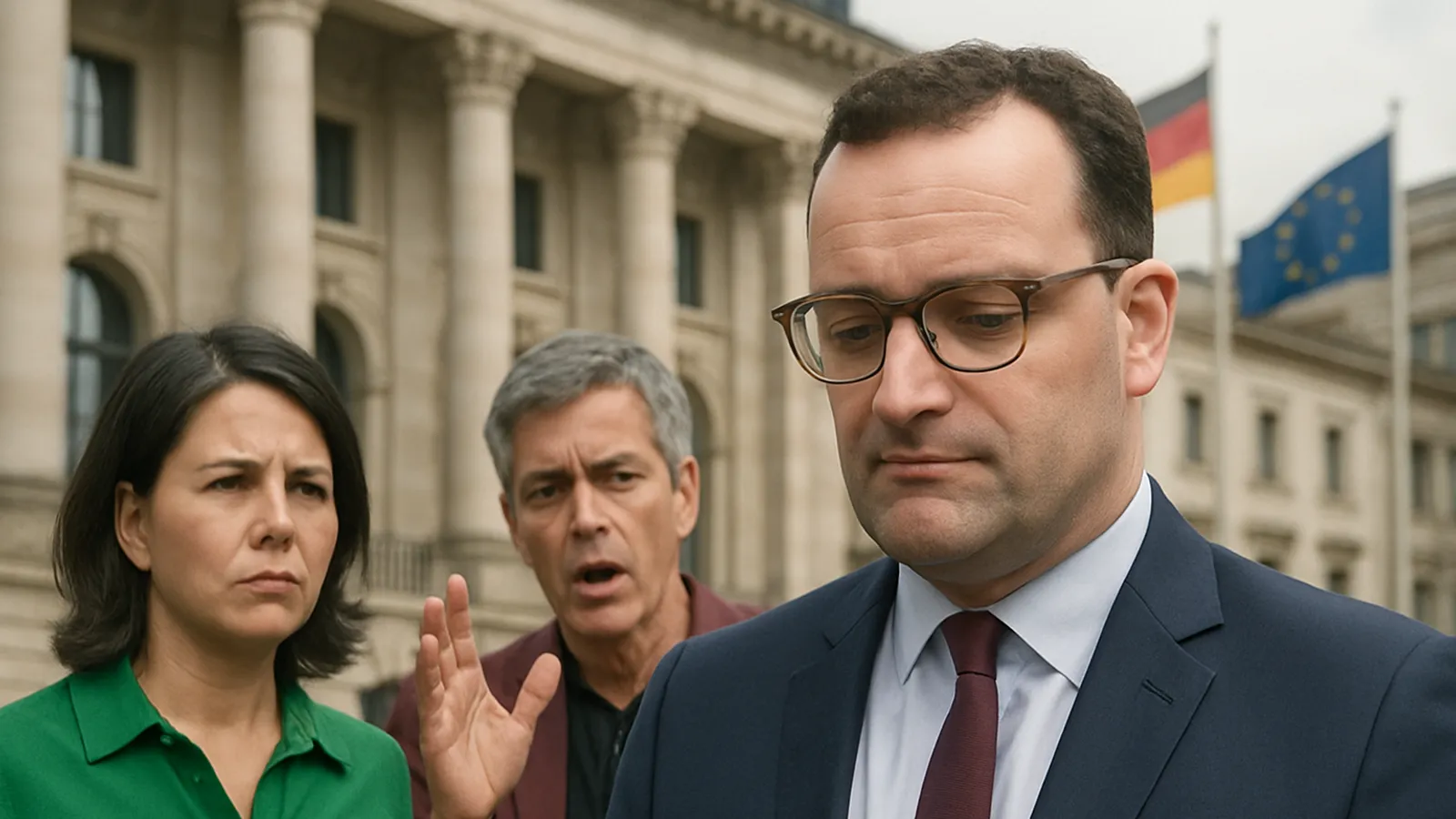 Grüne und Linke bezeichnen Jens Spahns Rücktritt als überfällig.
