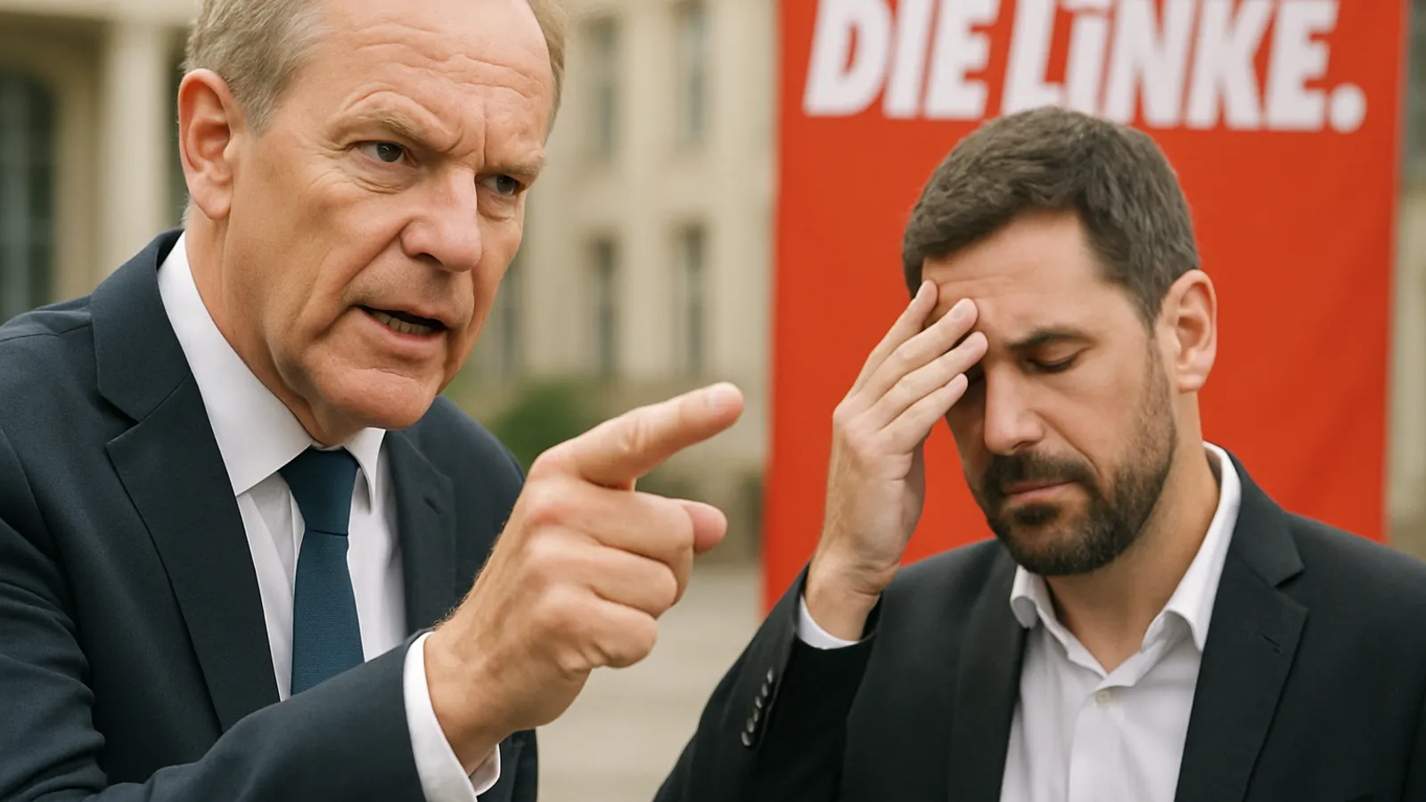 Günther fordert den Rücktritt von Linken-Chef Pantisano.