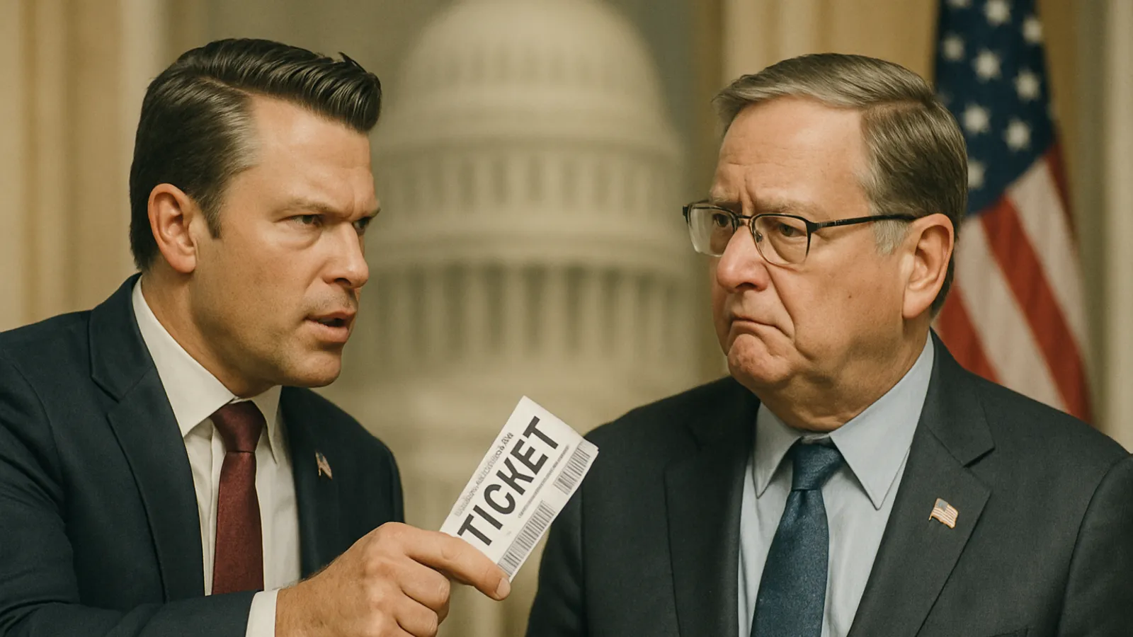 Hegseth bietet Gary Peters ein 'Ticket nach CENTCOM' an, nachdem der Senator den Iran-Krieg als 'Fehlschlag' kritisiert hat.