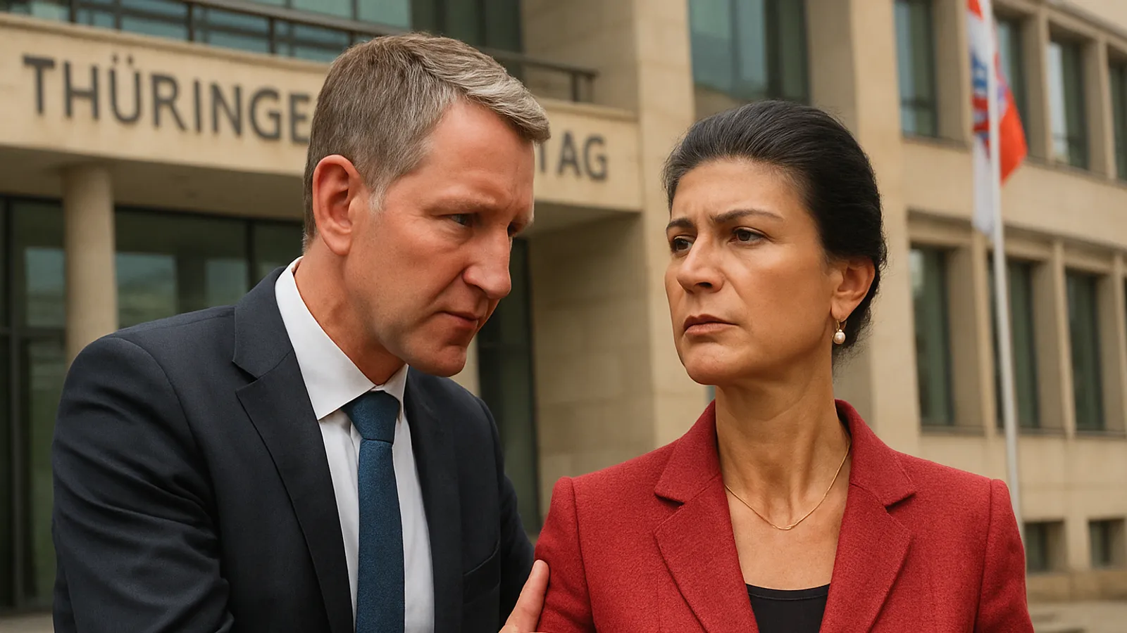 Höcke will Wagenknecht zur Ministerpräsidentin machen.