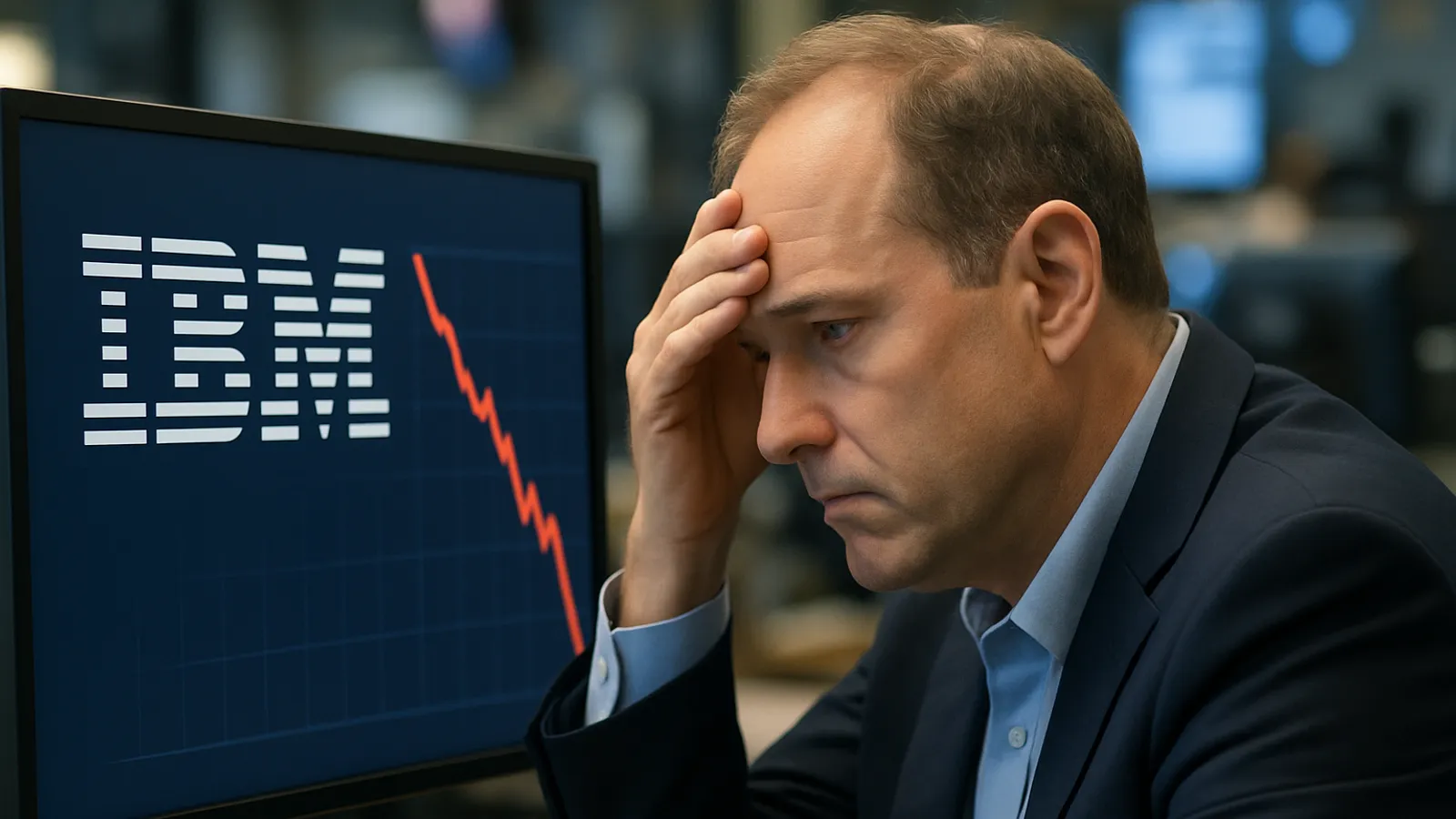 IBM hat im zweiten Quartal weniger Umsatz erzielt als erwartet, was zu einem Rückgang der Aktie führte.