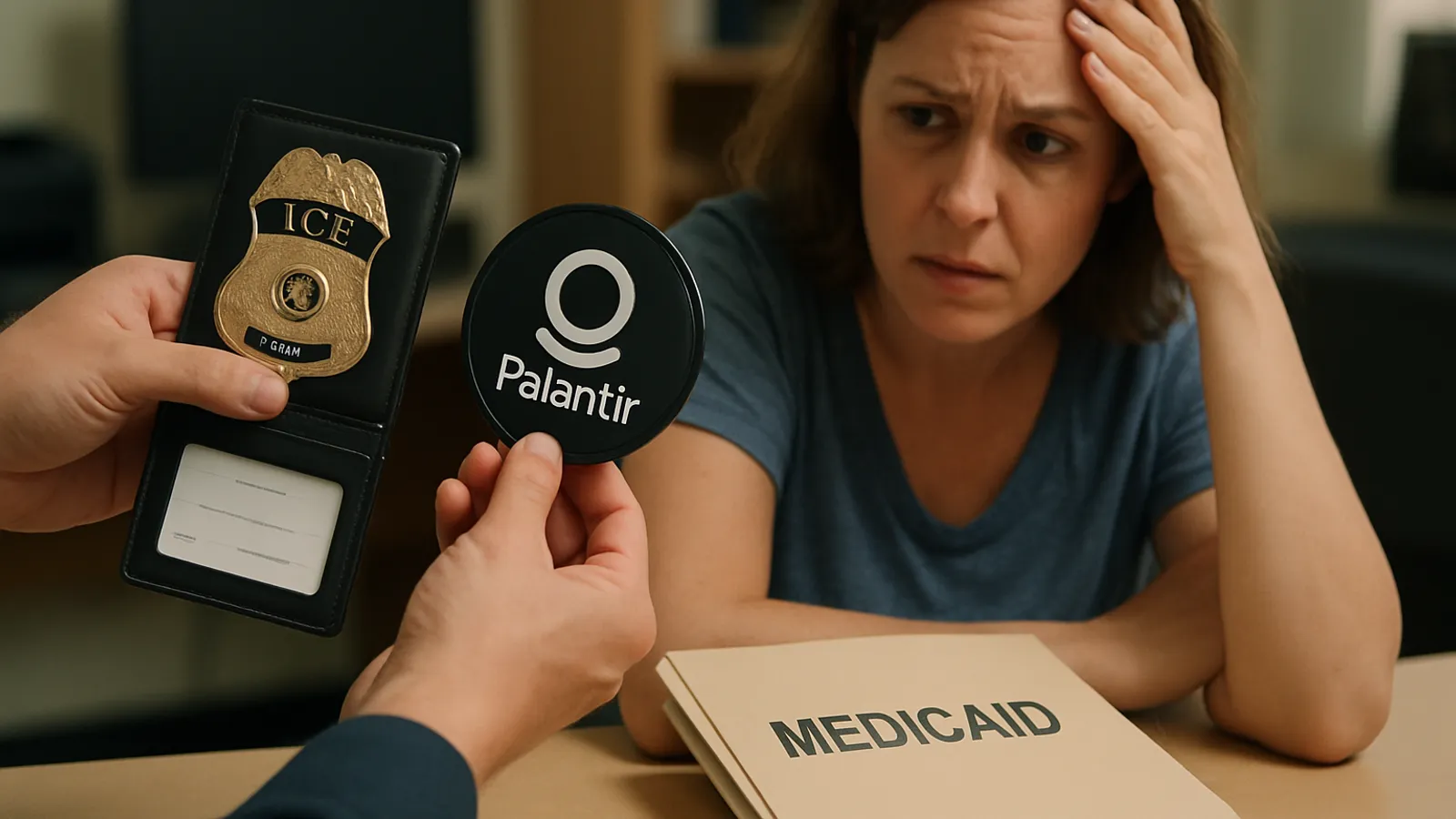 ICE hat Medicaid-Daten, die es nicht haben sollte, mit Palantir geteilt.