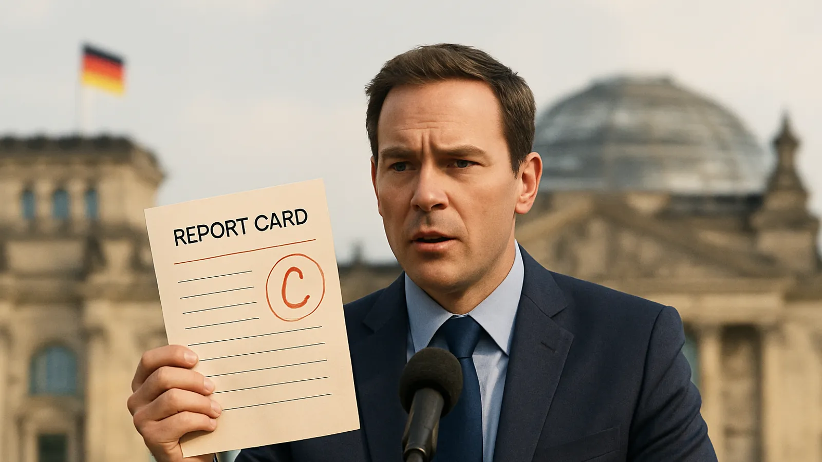 Ein Kommentar argumentiert, dass es in der Politik nicht auf die Abschlussnote ankommt.