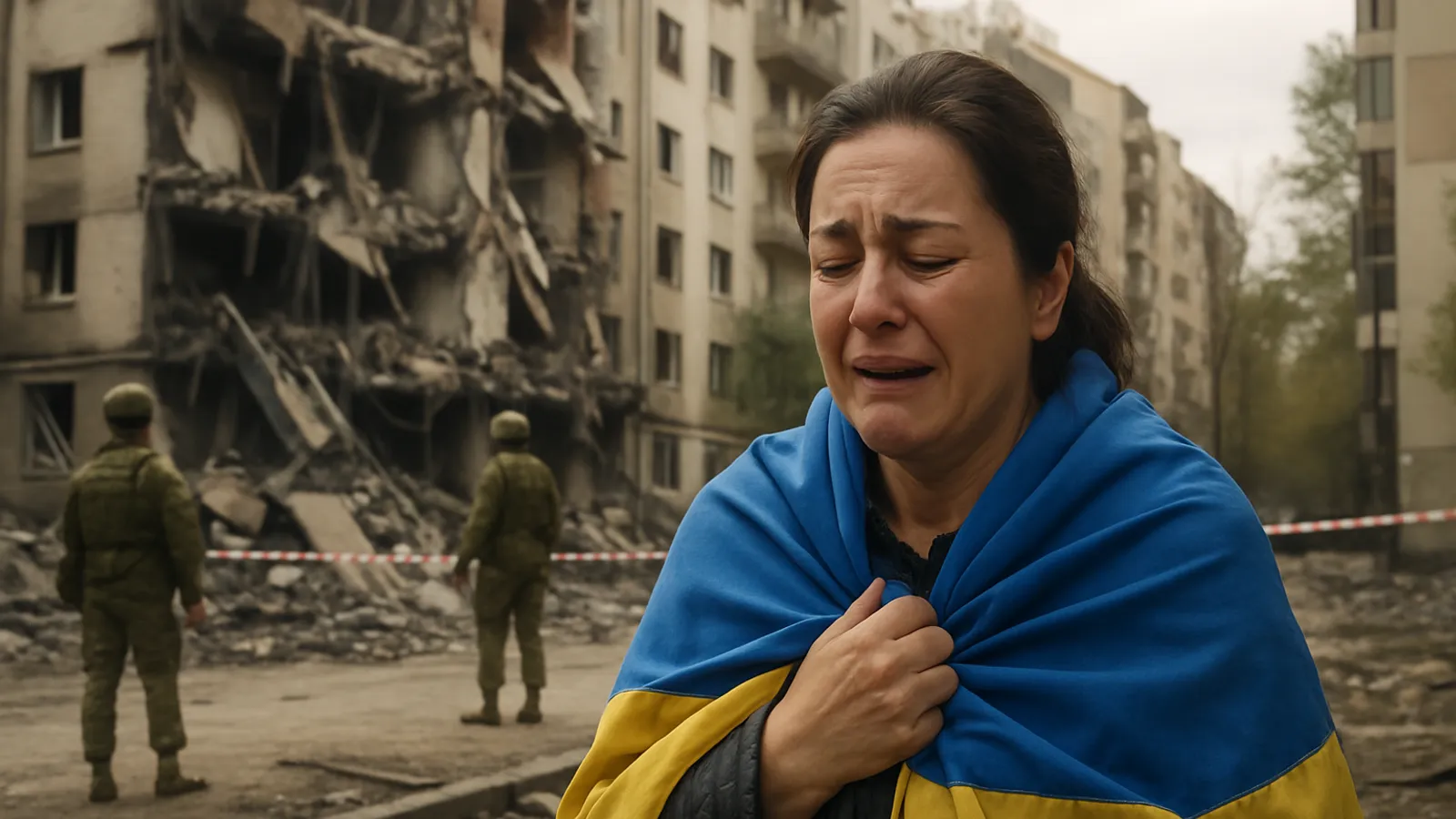In der Ukraine braut sich etwas zusammen.