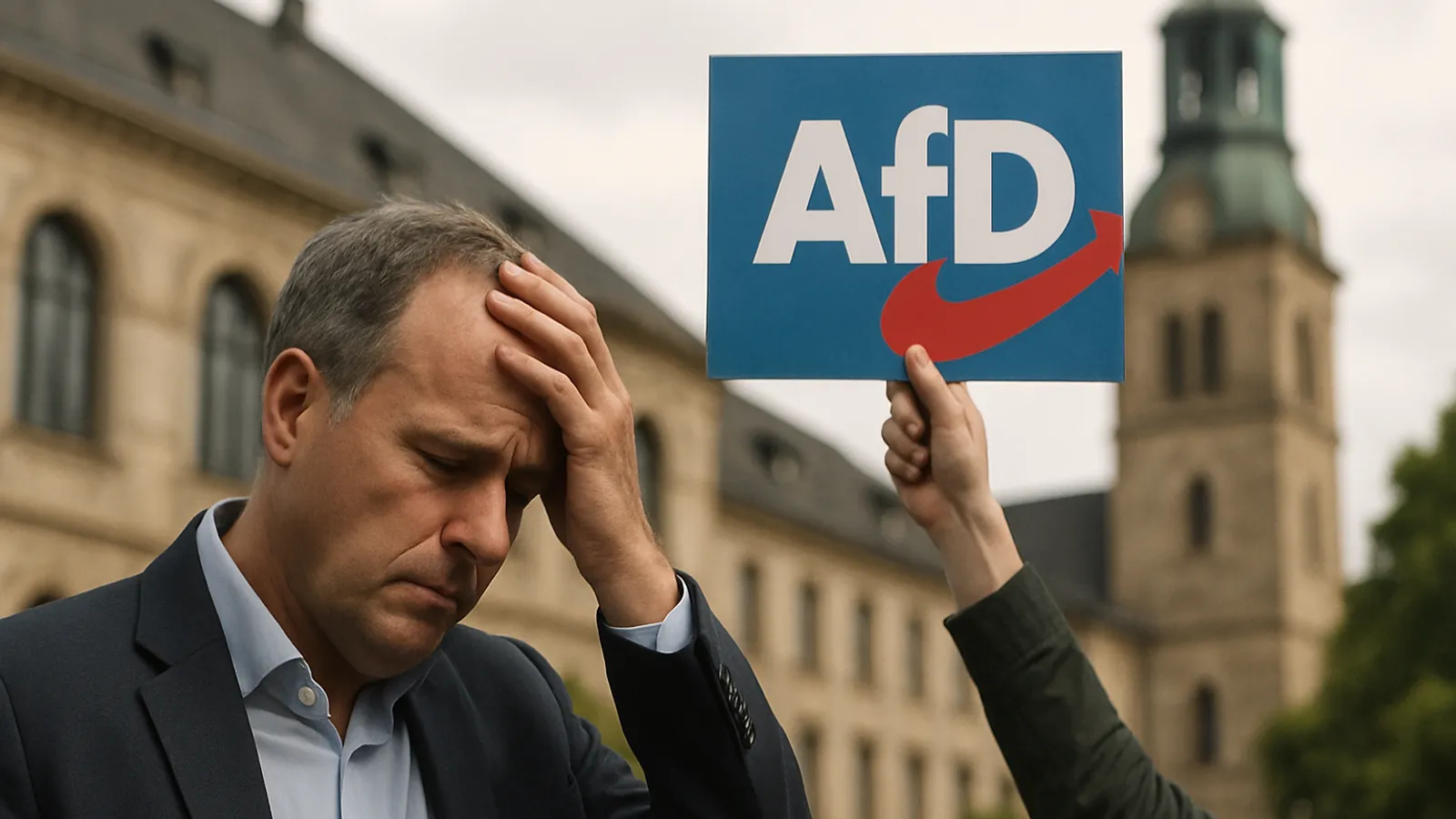 In Sachsen-Anhalt muss die CDU auf einen Sieg der AfD hoffen